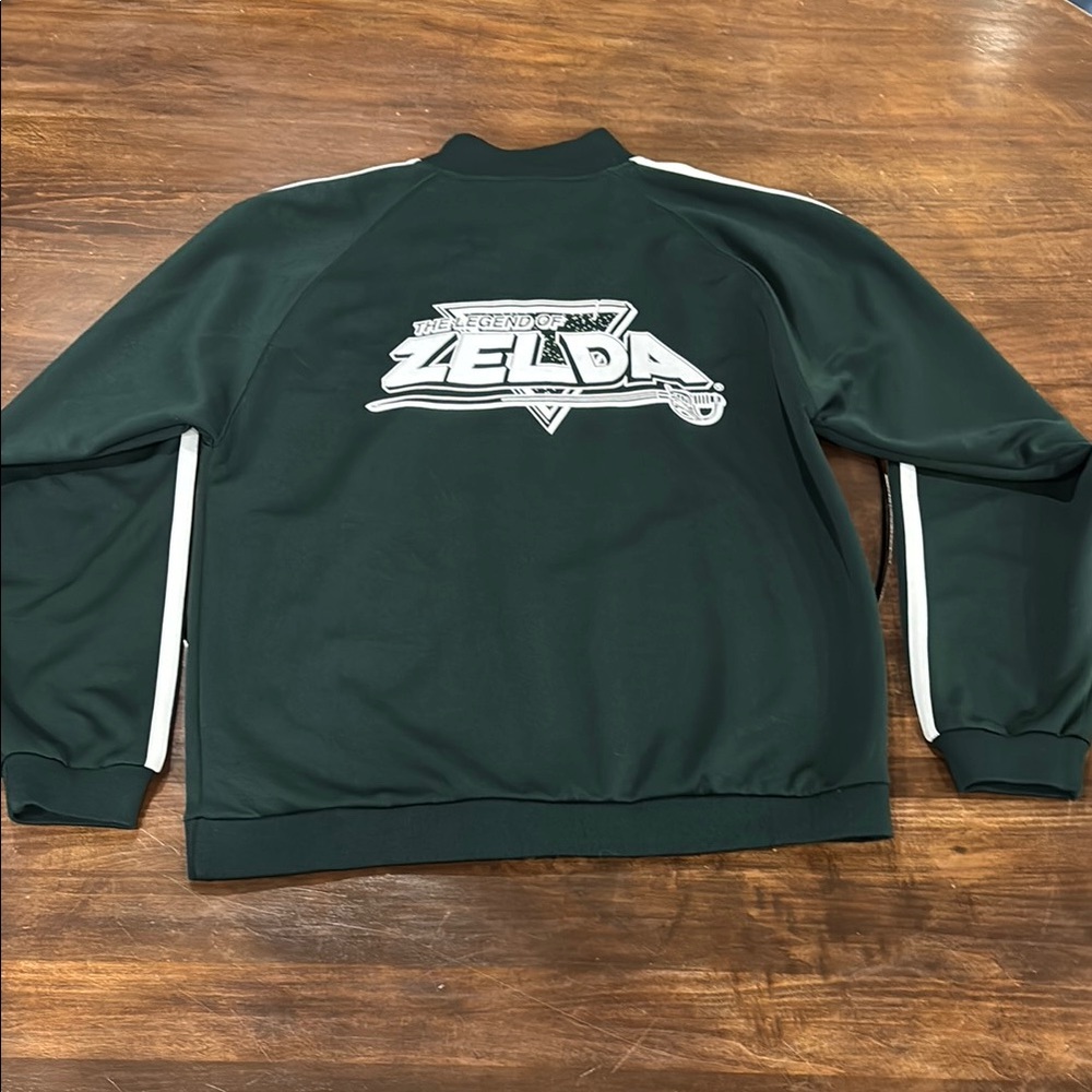 Dark Green Polyester Jacket - image 5